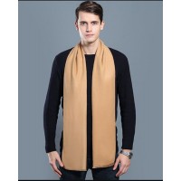Шарф вовняний чоловічий бежевий Шарф вовняний чоловічий бежевий