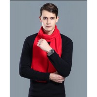 Шарф вовняний чоловічий червоний Шарф вовняний чоловічий червоний