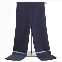 Чоловічий шарф синій двосторонній теплий Чоловічий шарф синій двосторонній теплий