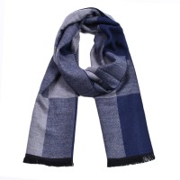 Чоловічий шарф вовняний в клітинку Чоловічий шарф вовняний в клітинку