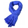 Чоловічий шарф жатка блакитний стильний