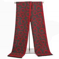 Чоловічий шарф з колами Чоловічий шарф з колами