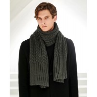 Чоловічий шарф косичка серій Чоловічий шарф косичка серій