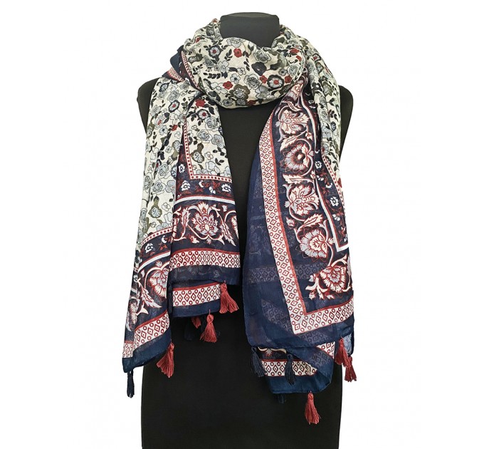 Жіночий шарф бохо шик