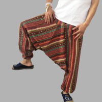 Індійські штани чоловічі для йоги зуави